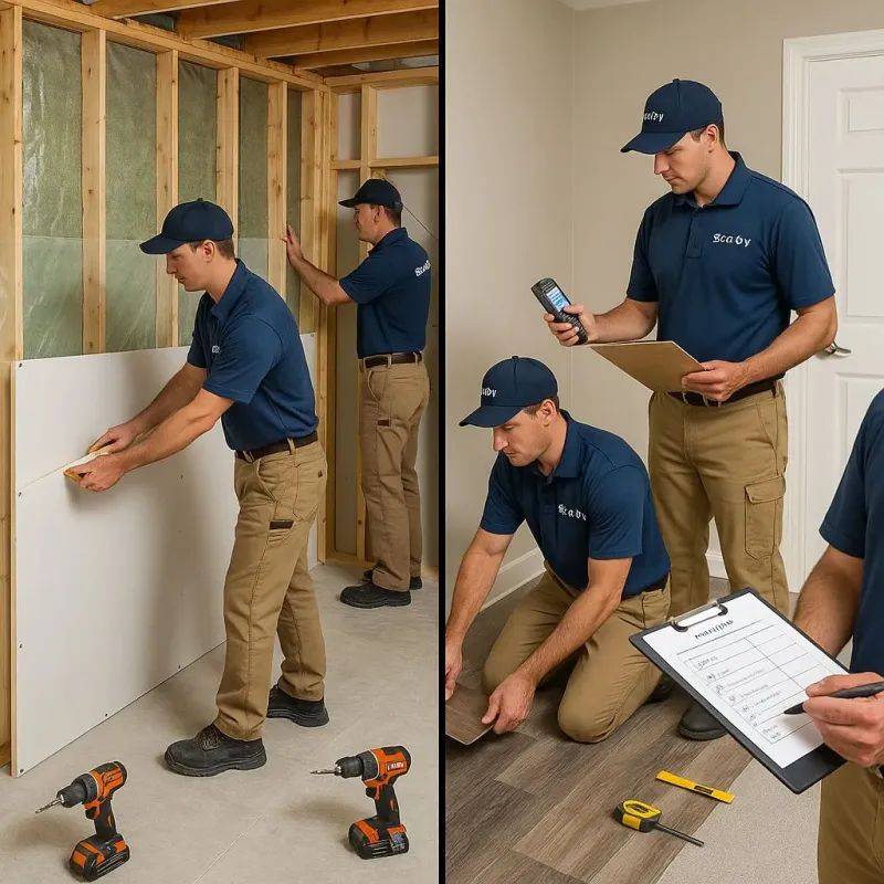 Repairs and Reconstruction process in Saint Gabriel, LA