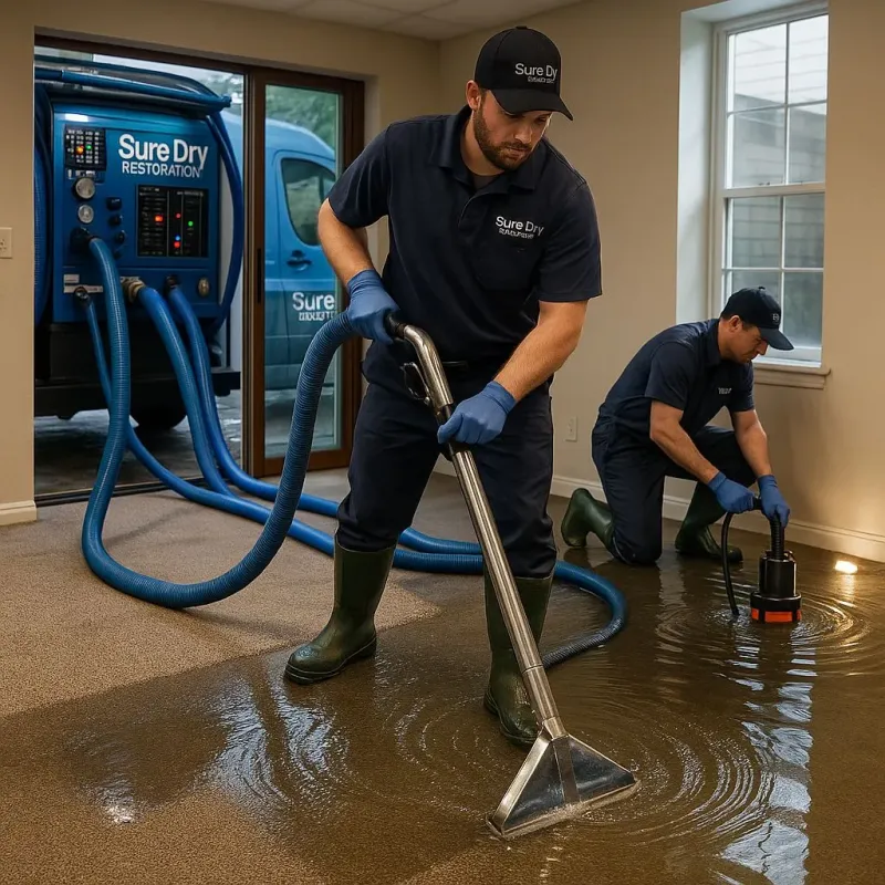 Water Extraction and Removal process in Saint Gabriel, LA